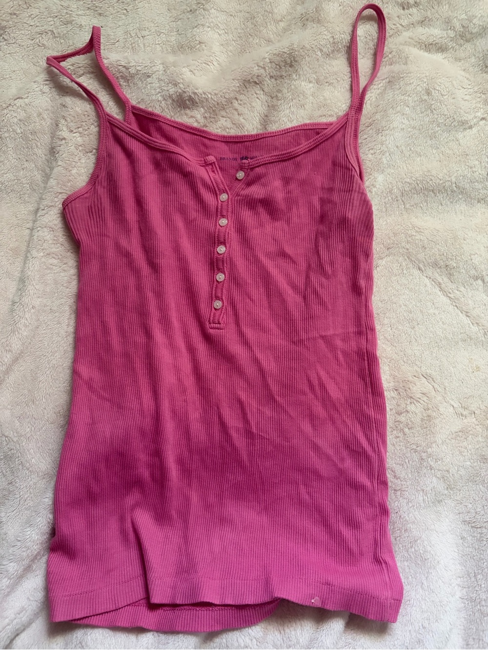 Pink brandy melville tank